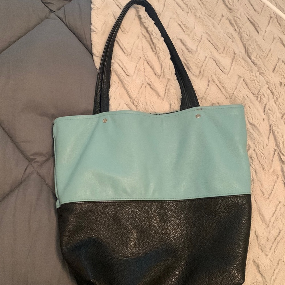 Laurel Dasso leather handmade tote bag
